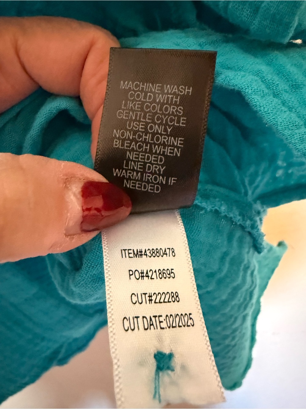 Torrid Dolman Sleeve Soft Gauze Button Up Short Sleeve Top Turquoise Size 2X - Picture 10 of 11